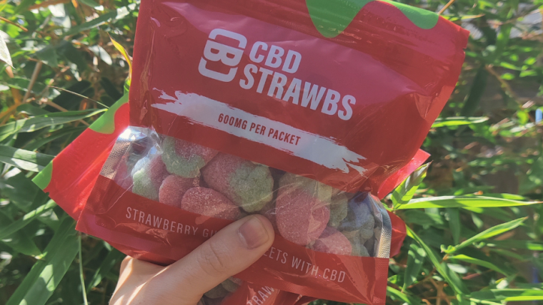 600 mg Strawberry Gummies by CBD Asylum
