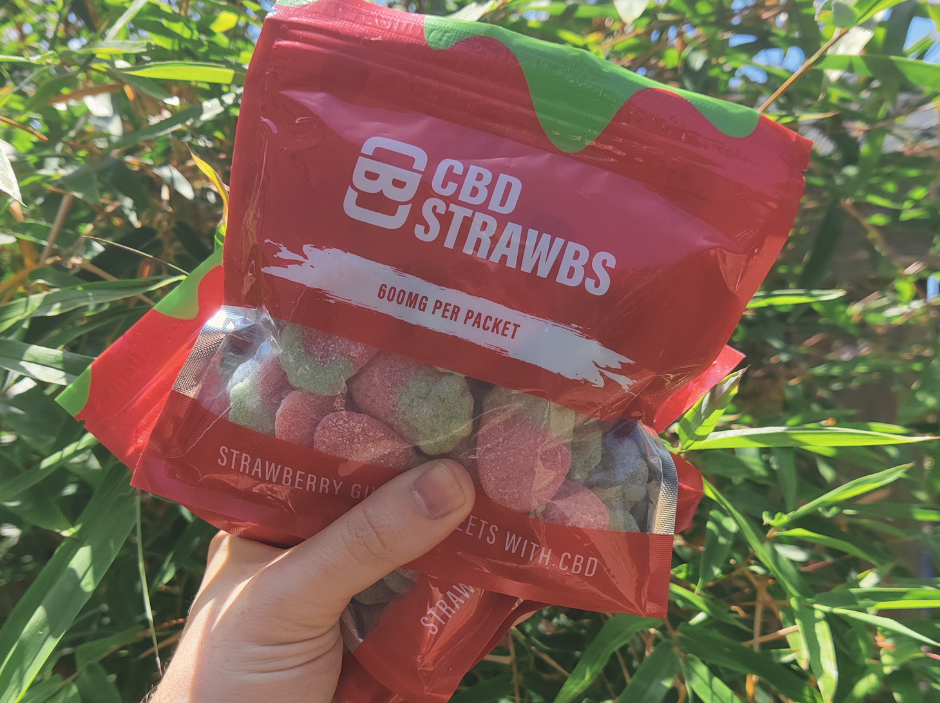 600 mg Strawberry Gummies by CBD Asylum