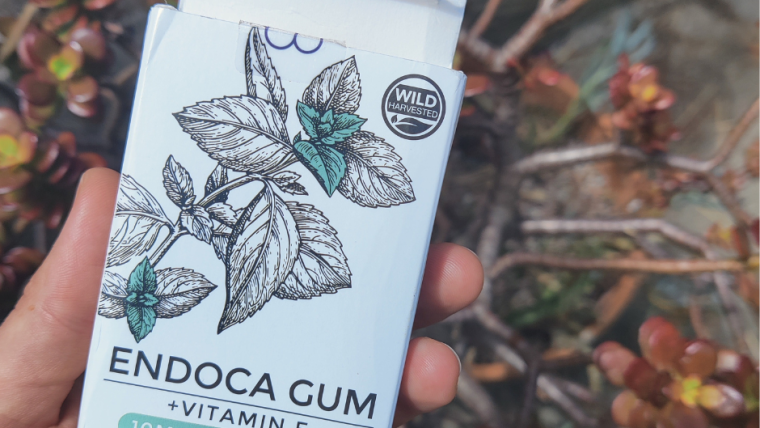CBD Peppermint Chewing Gum by Endoca