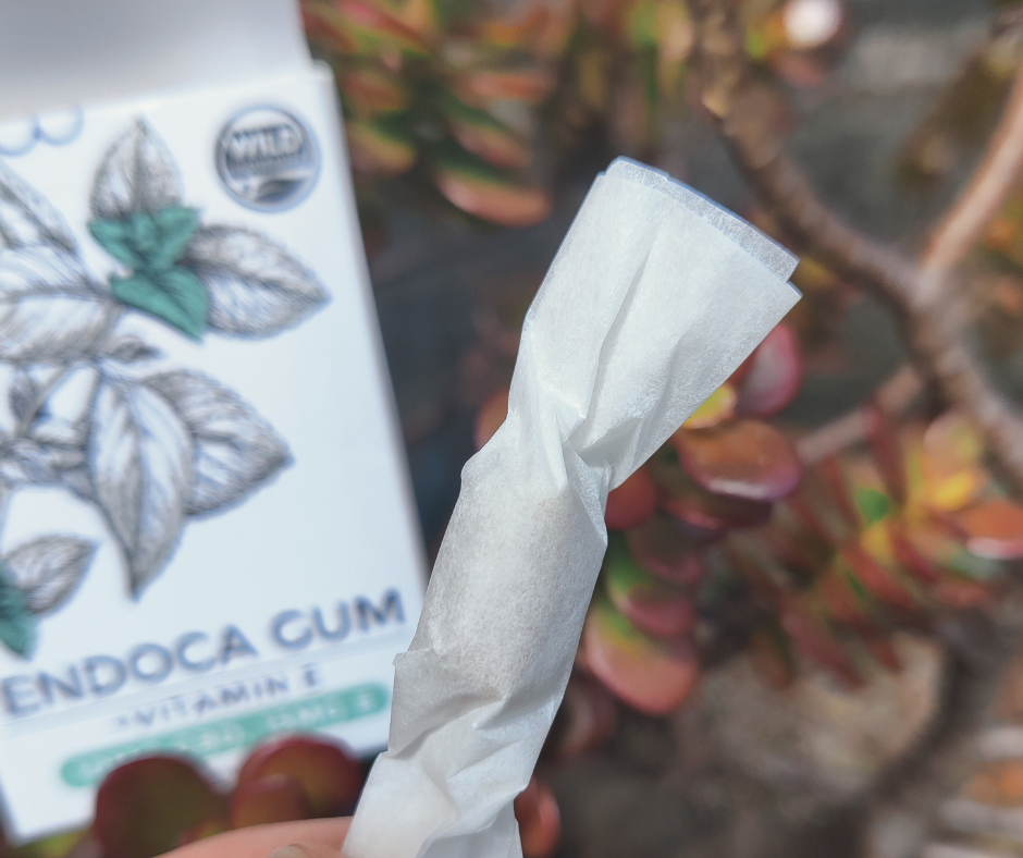 CBD Peppermint Chewing Gum by Endoca