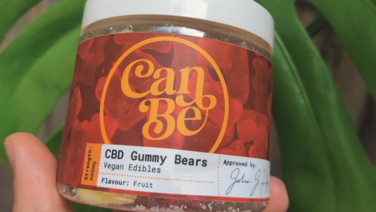 CBD Vegan Gummy Bears by CanBe