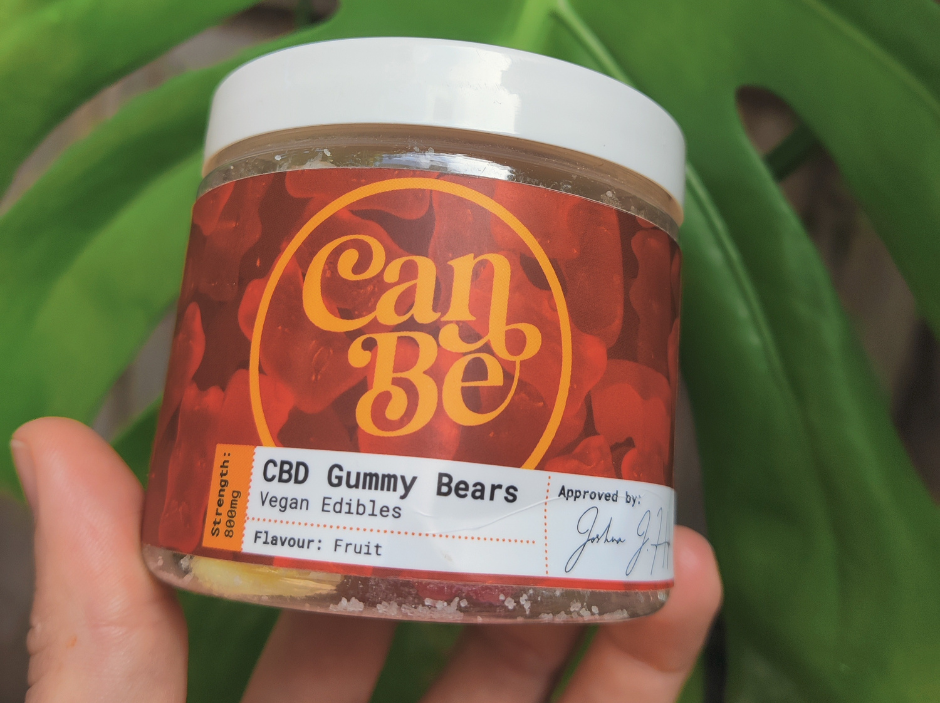 CBD Vegan Gummy Bears by CanBe