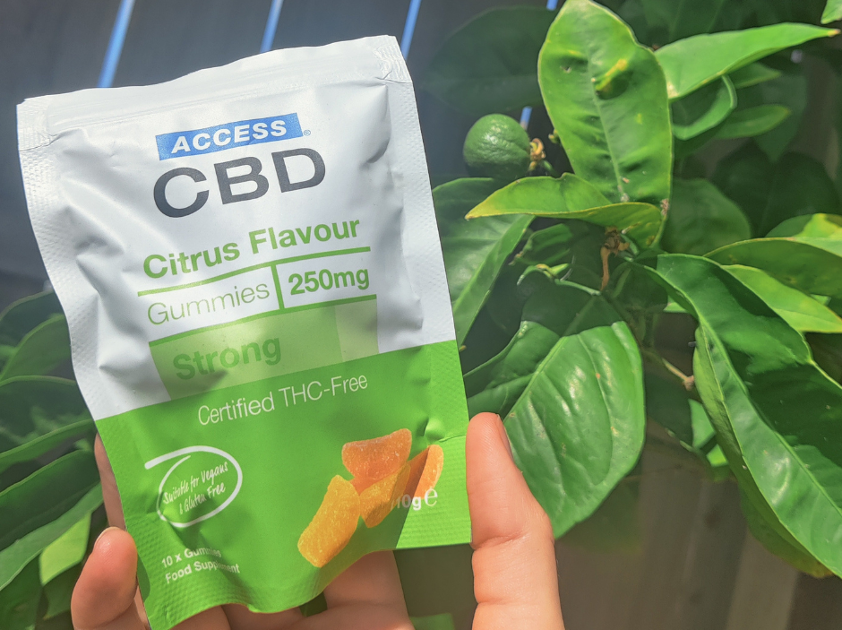 Access CBD Strong Citrus Gummies