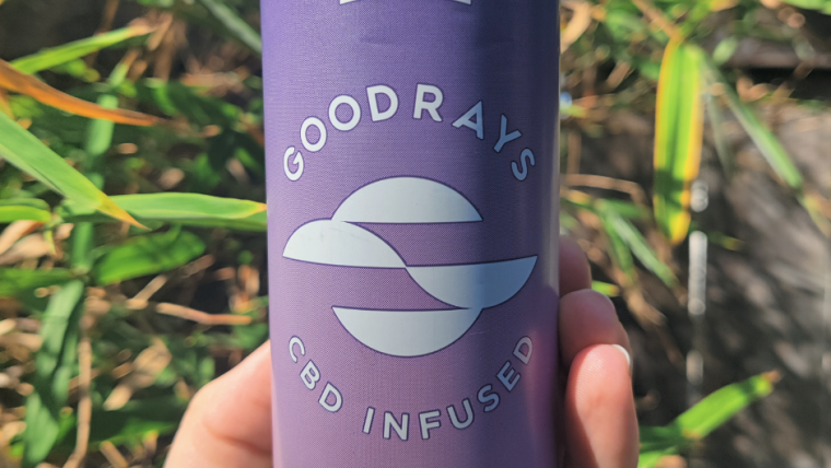 Goodrays CBD Infused Sparkling Drink