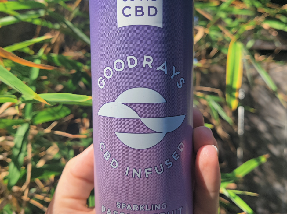 Goodrays CBD Infused Sparkling Drink