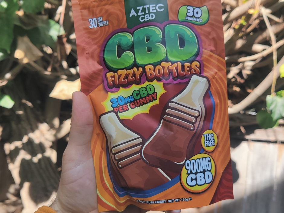 CBD Fizzy Bottles by Aztec CBD