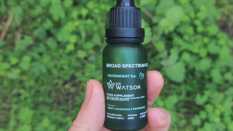 Dr Watson Broad-Spectrum Goodnight CBD Oil