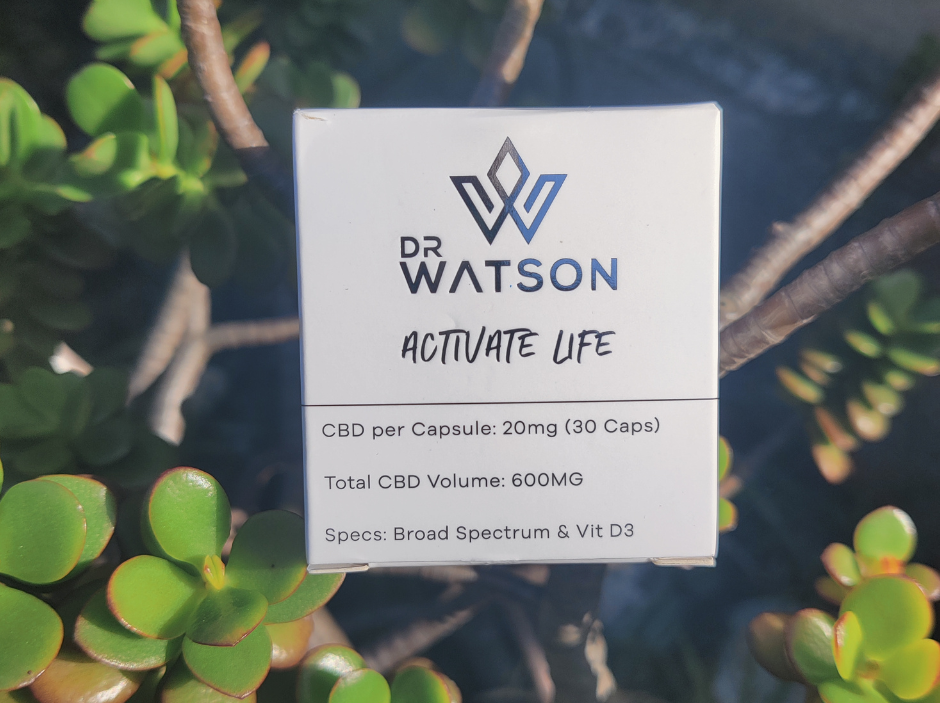 Dr Watson 600mg CBD Capsules