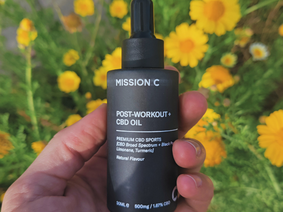Post-Workout + 500mg CBD Oil by Mission C