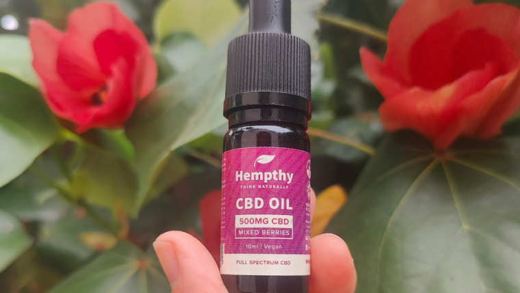 500mg Mixed Berry CBD Oil by Hempthy