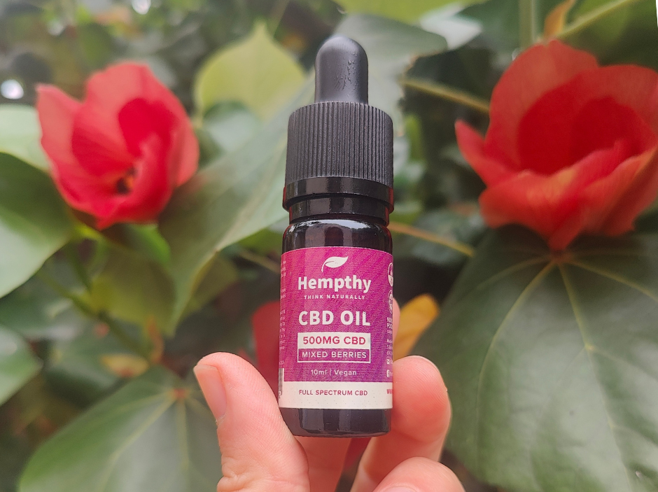 500mg Mixed Berry CBD Oil by Hempthy