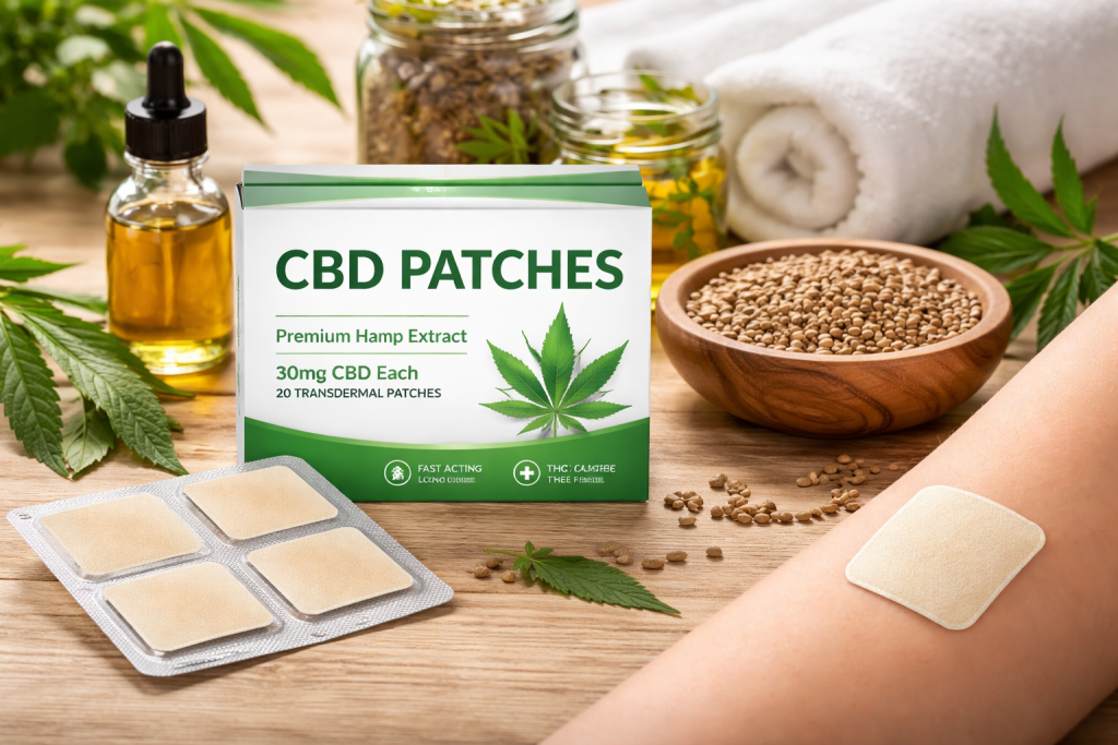 Parches de CBD: Beneficios, usos y cómo funcionan - Express CBD Blog