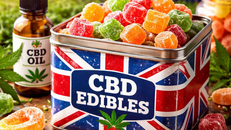 cbd edibles in Großbritannien